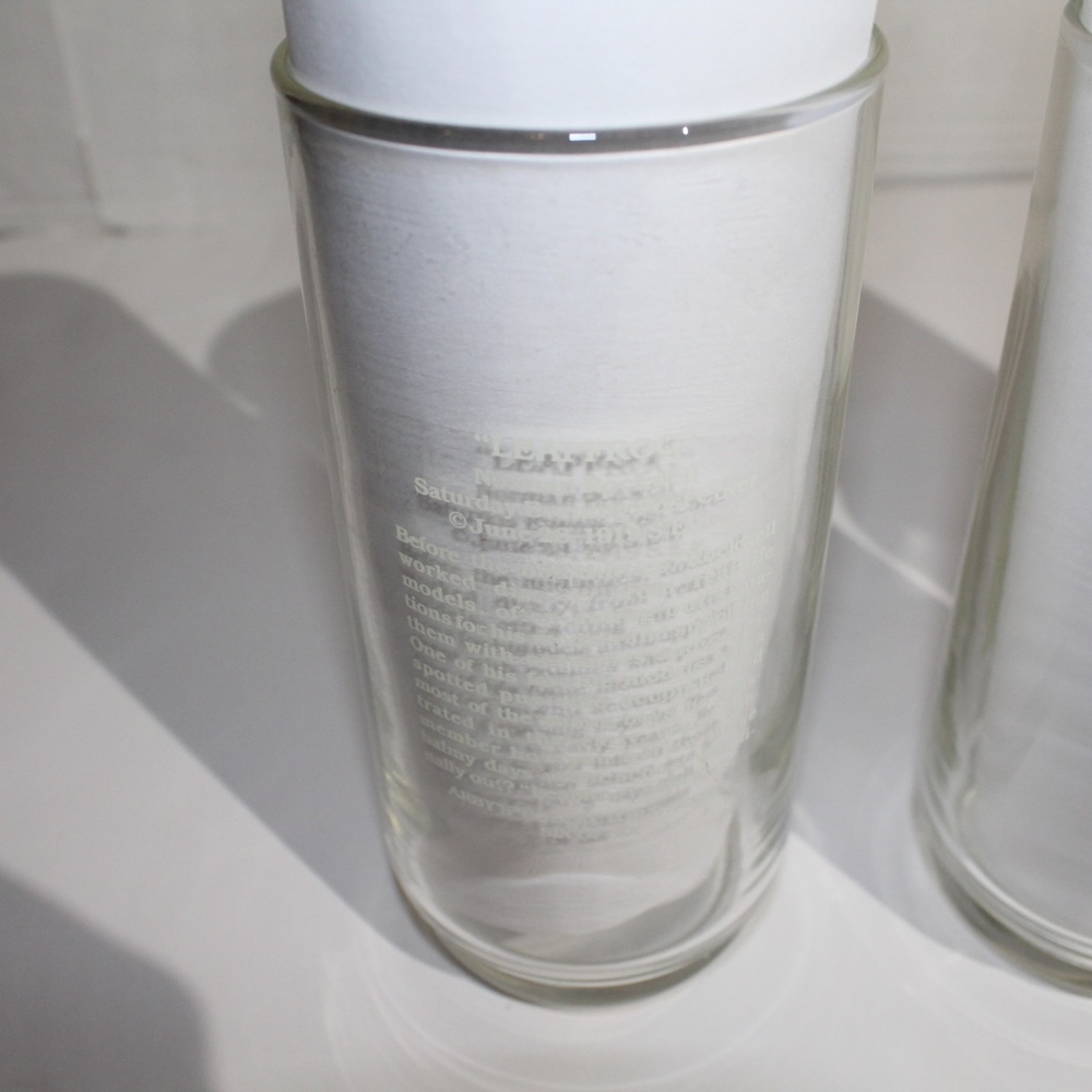 That Saturday Evening Post Set of 3 Glass ware - Picture 3 of 5
